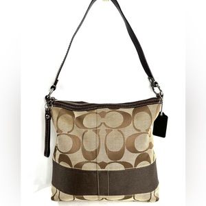 Coach Monogram Crossbody Purse
